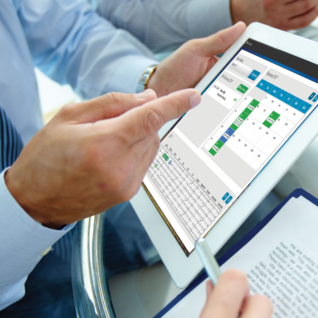 Manage your businesses energy usage on a tablet